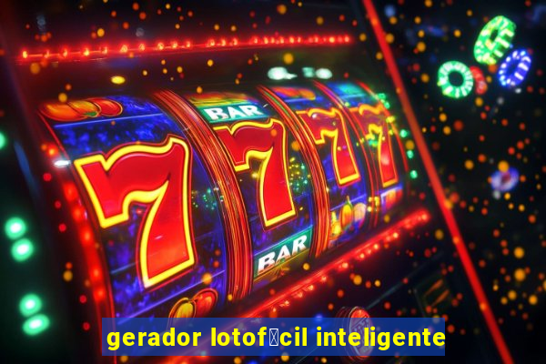 gerador lotof谩cil inteligente